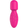 Generique Mini Wand Power Magic 15cm - Tête 42mm Rose